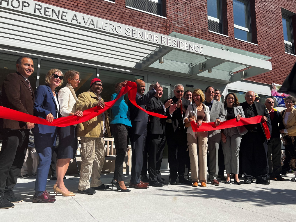 Ribbon cutting ceremony for the Bishop Rene A. Valero Senior Residence 2 Ribbon cutting ceremony for the Bishop Rene A. Valero Senior Residence 2