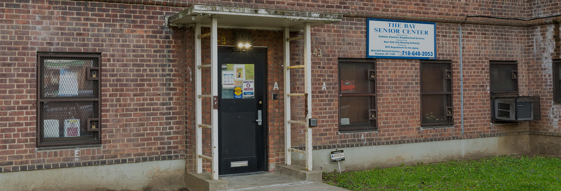 entrance of The Bay Older Adult Center