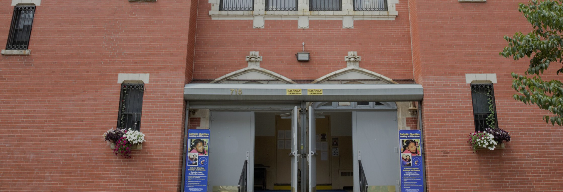 entrance of the Pete McGuinness Older Adult Center