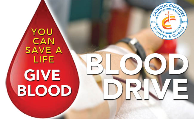 Visual to encourage blood donation. CCBQ