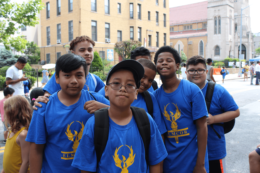 group of children during the Kids Day of Fun 2019