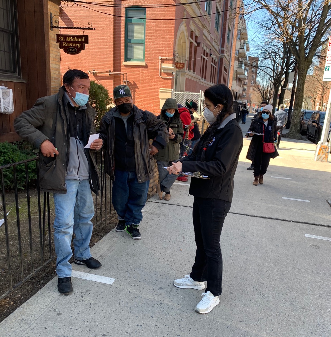 Gathering at Saint Michael Rectory