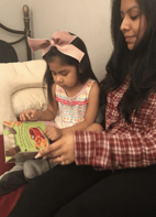 Mother Take on the Role of Being a Teacher to her child Amidst COVID-19