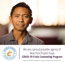 we are a proud provider agency of new york project hope in the covid-19 crisis counseling program