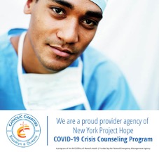 We are a proud provider agency of new york project hope as the covid-19 crisis counseling program