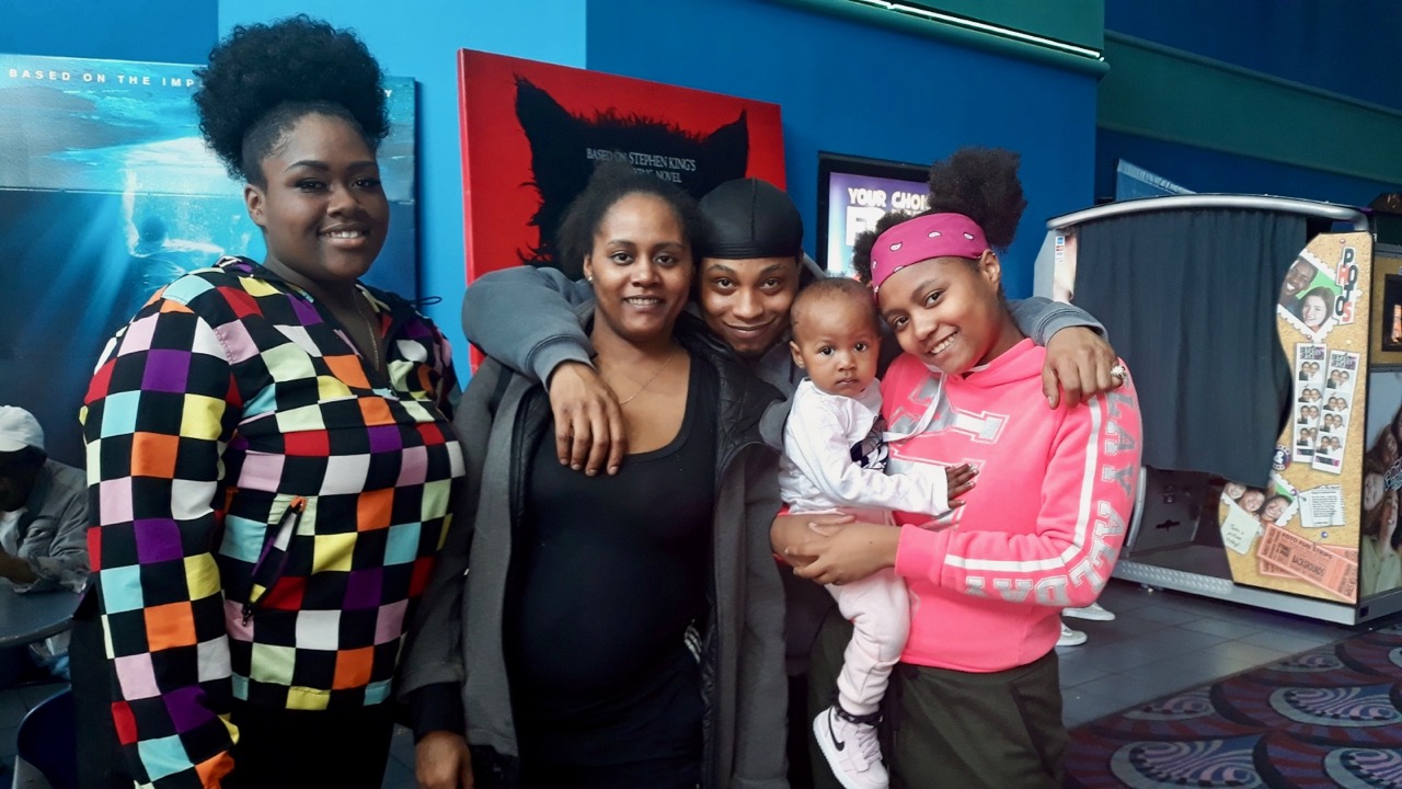 members of Relatives as Parents Program at the Riverdale Osborne Towers in Brownsville, Brooklyn recently embarked on a trip to see the movie Shazam for The Tablet's Bright Christmas Campaign