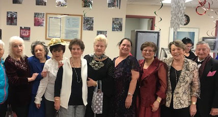 senior residents are dressed to impress at the annual fashion show