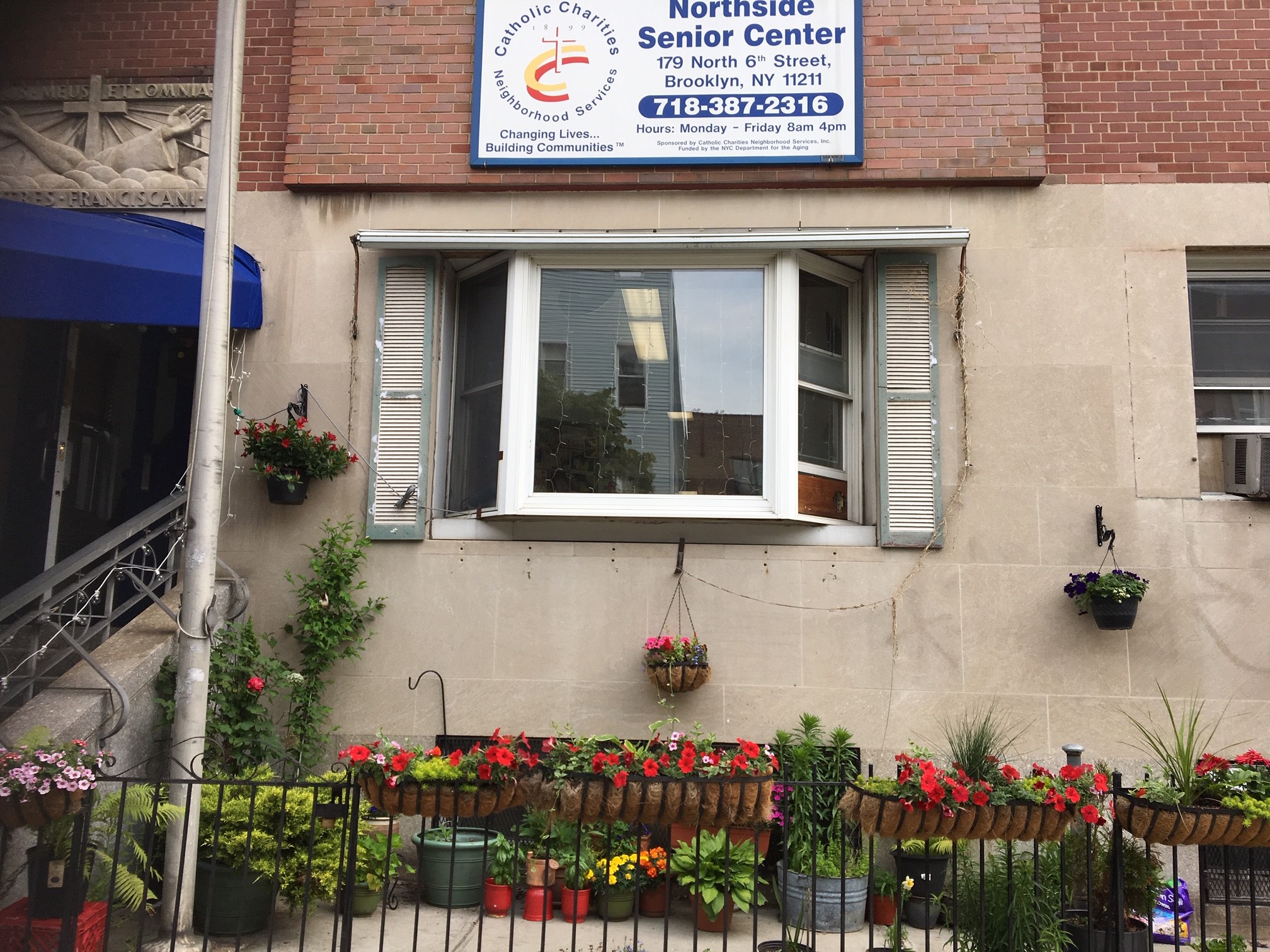 northside senior center flourishing garden and Members Explore Their Green Thumb
