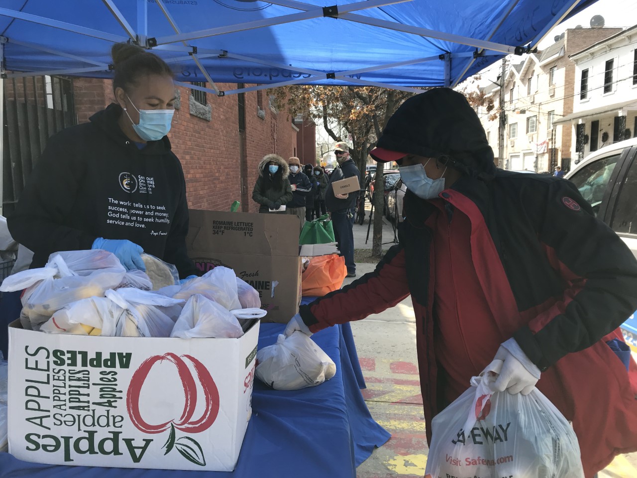 Pop-Up Food Distribution in the Epicenter of the Pandemic