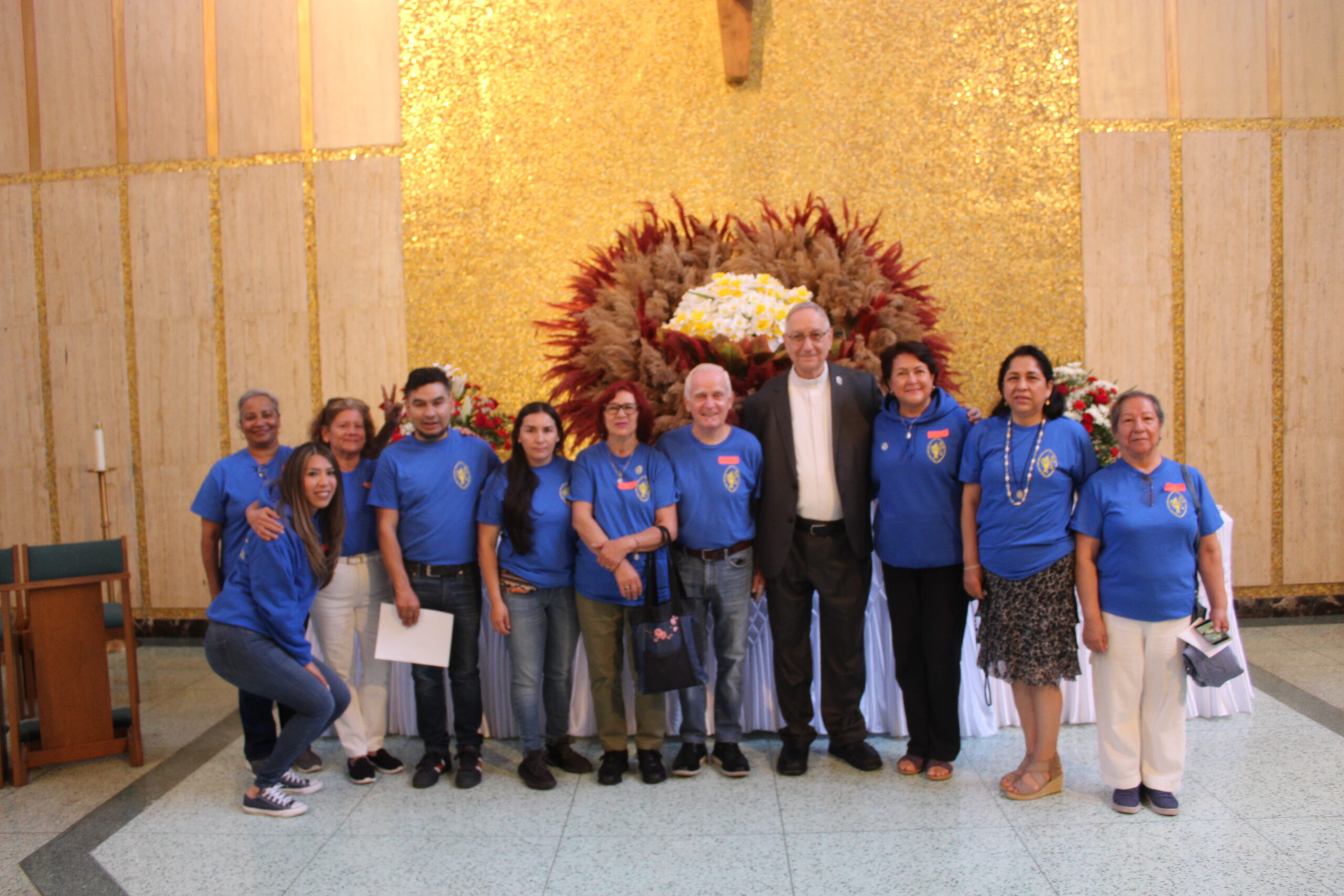 Group of Parish Volunteers at the Commissioning Ceremony
