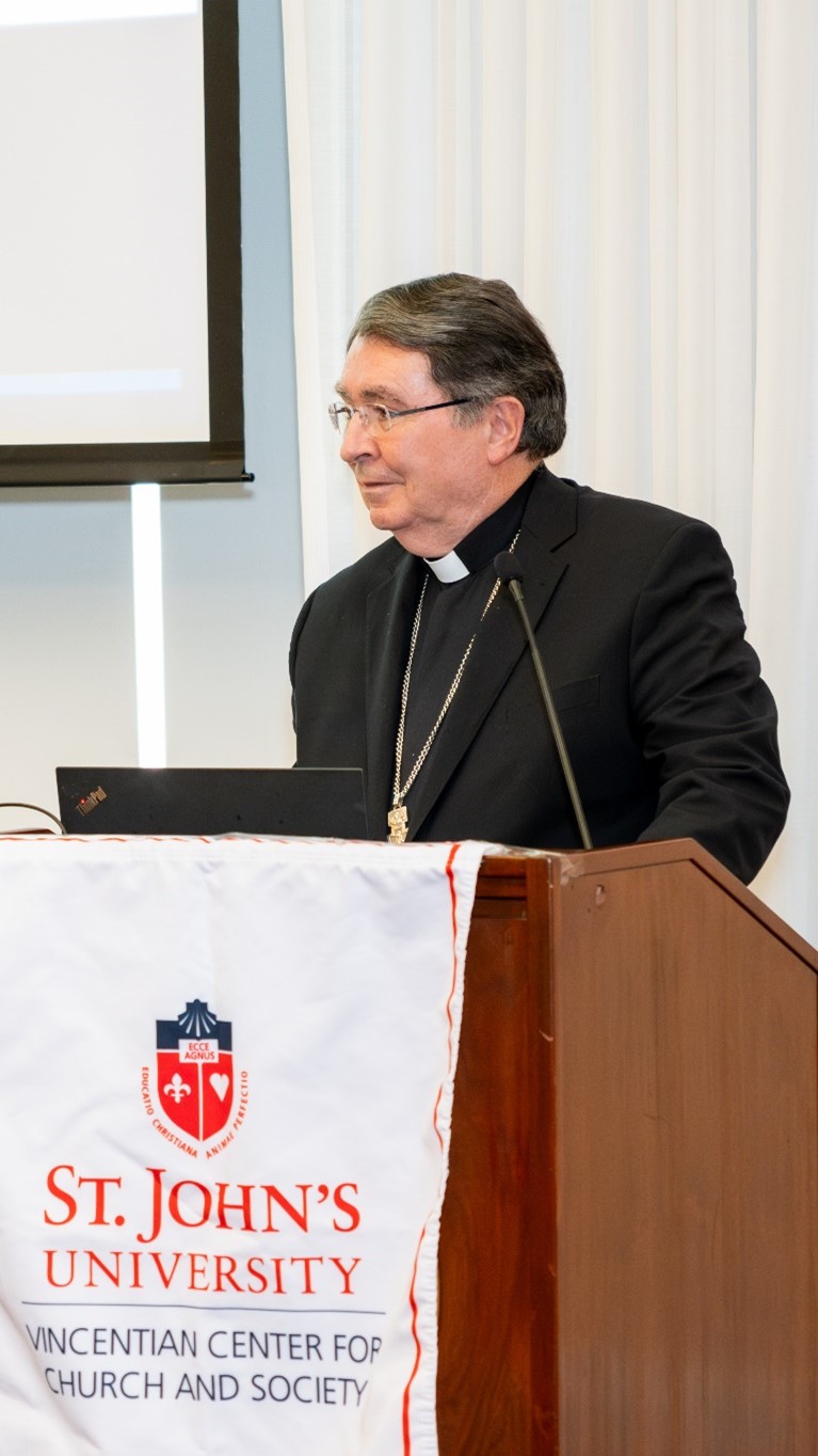 St John University speaker