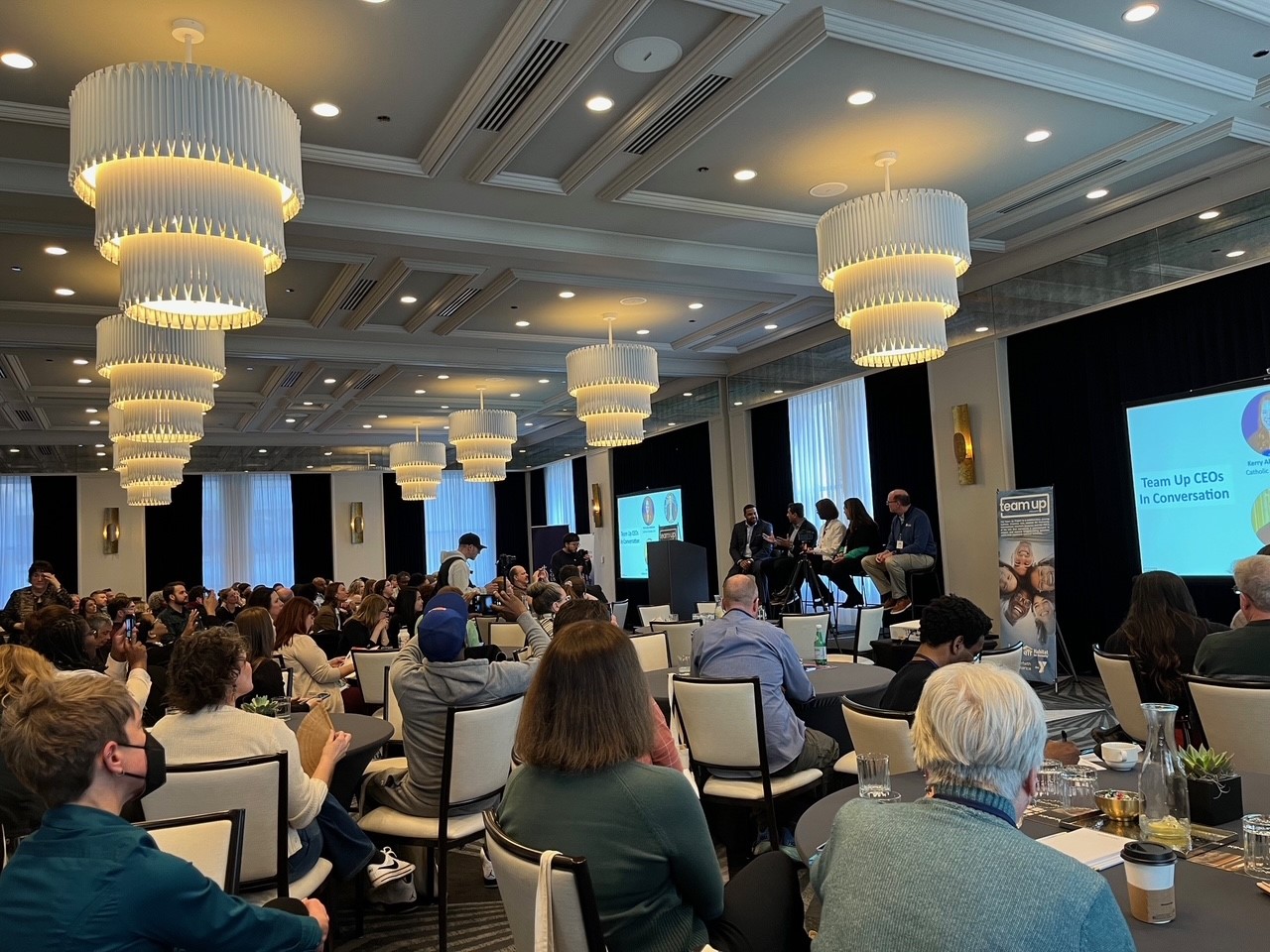Participants at the Team Up sprinng convening conference in chicago