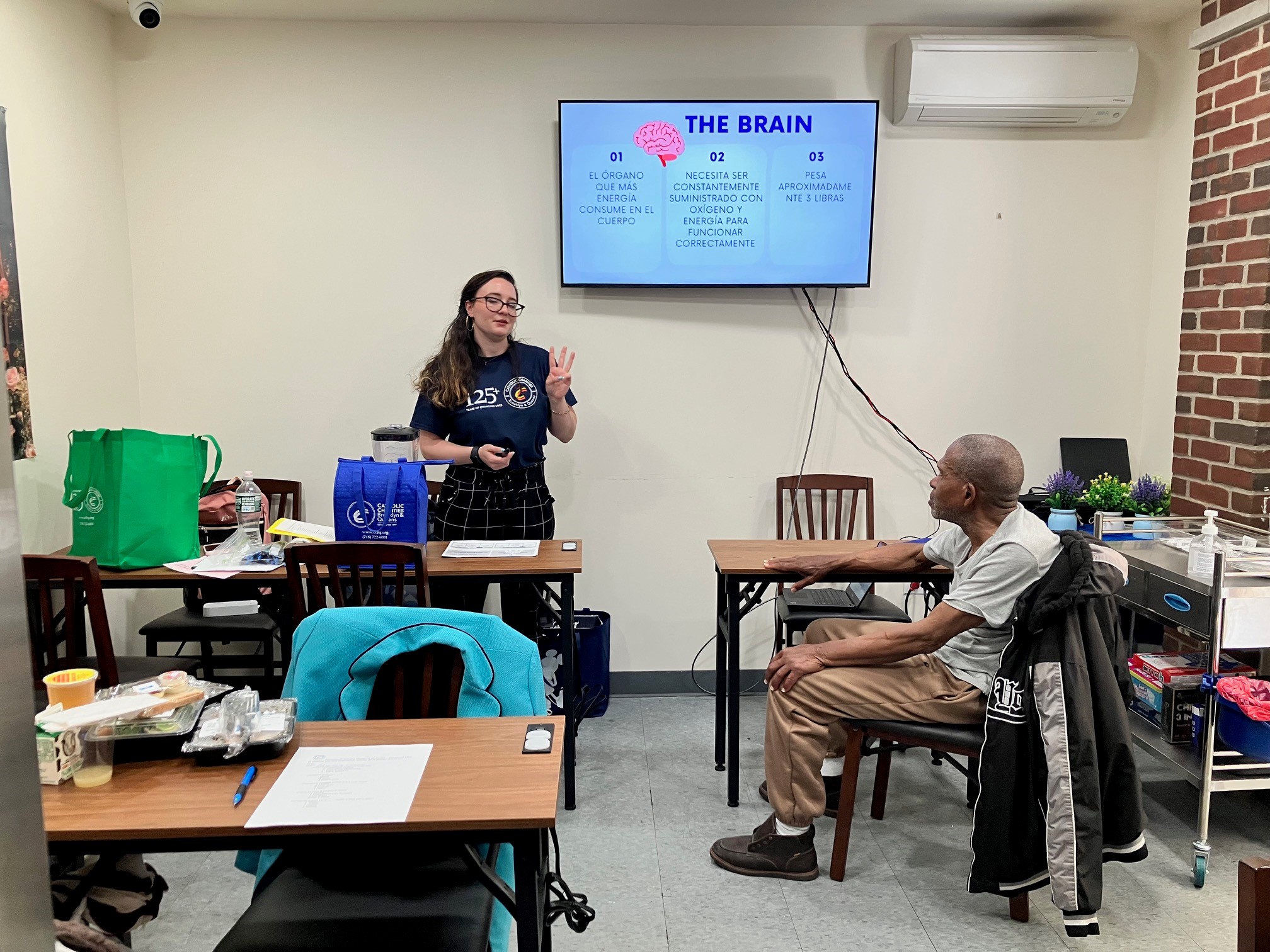brain food health workshop at the sunrise café in Corona queens