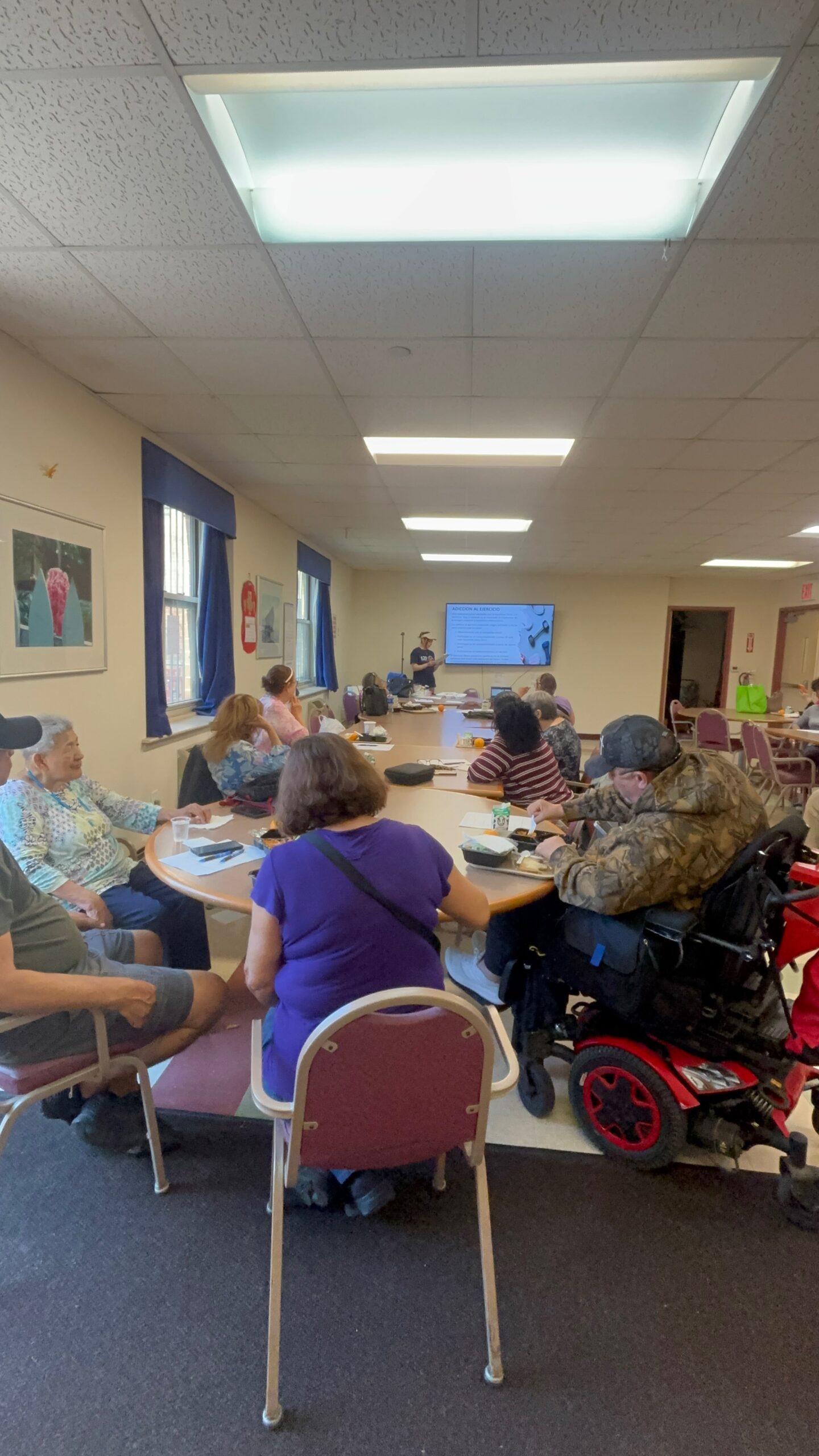 senior residents attending the behavior addiction workshop